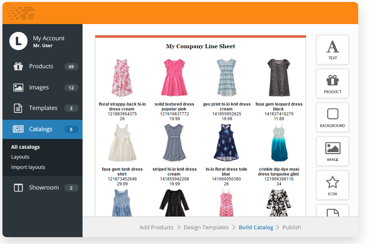 Online sample catalogs